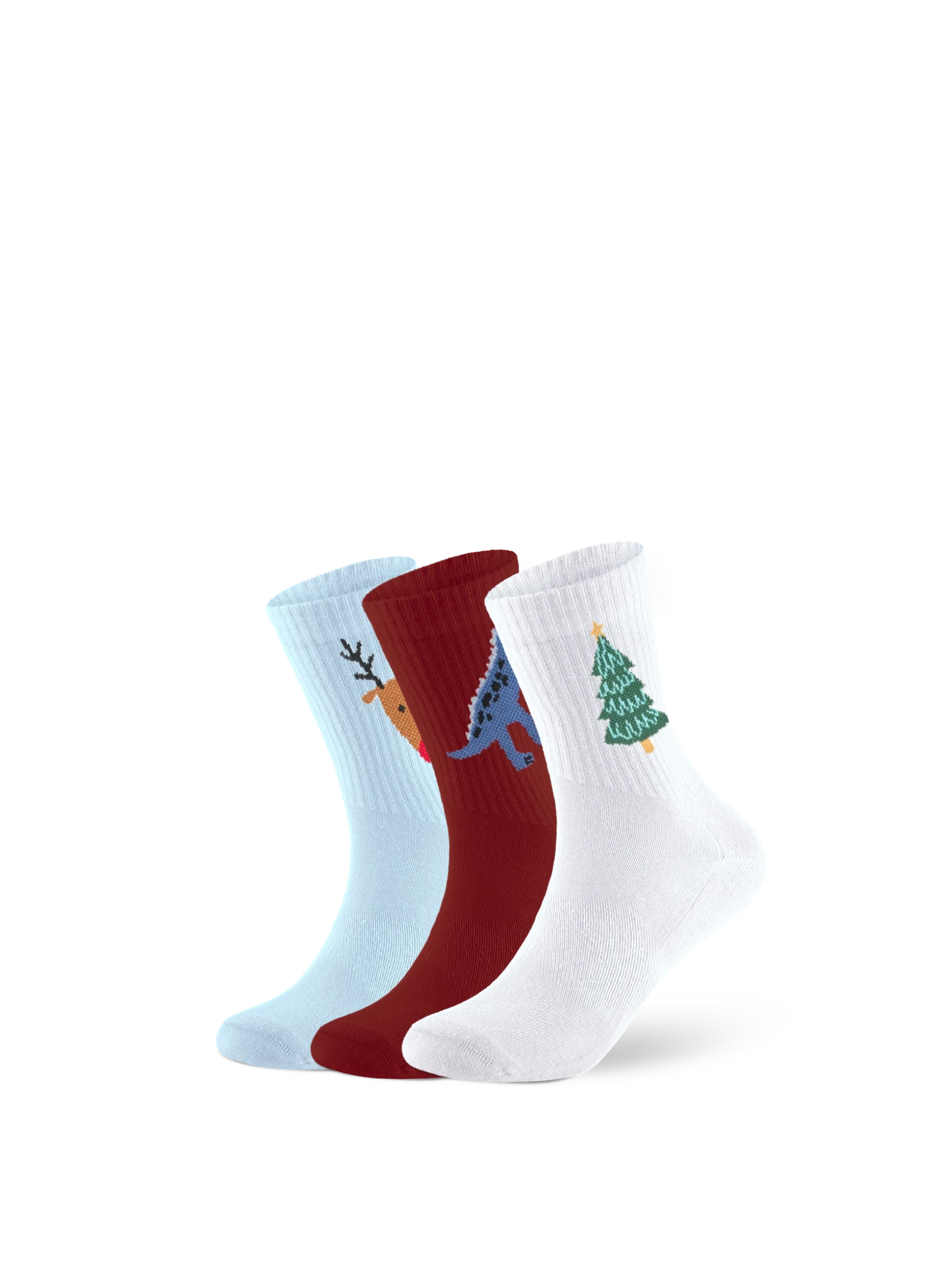 KIDS 3er-Set Tennissocken Weihnachten