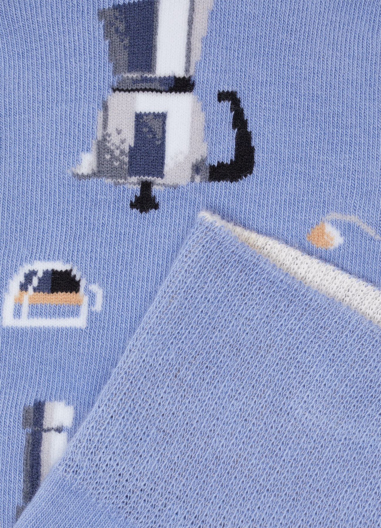 fun espresso socks detail socken