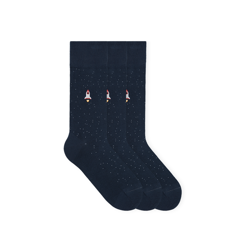 apolo 13-space-ship-socken-lustige-funny-motif-socks-stars