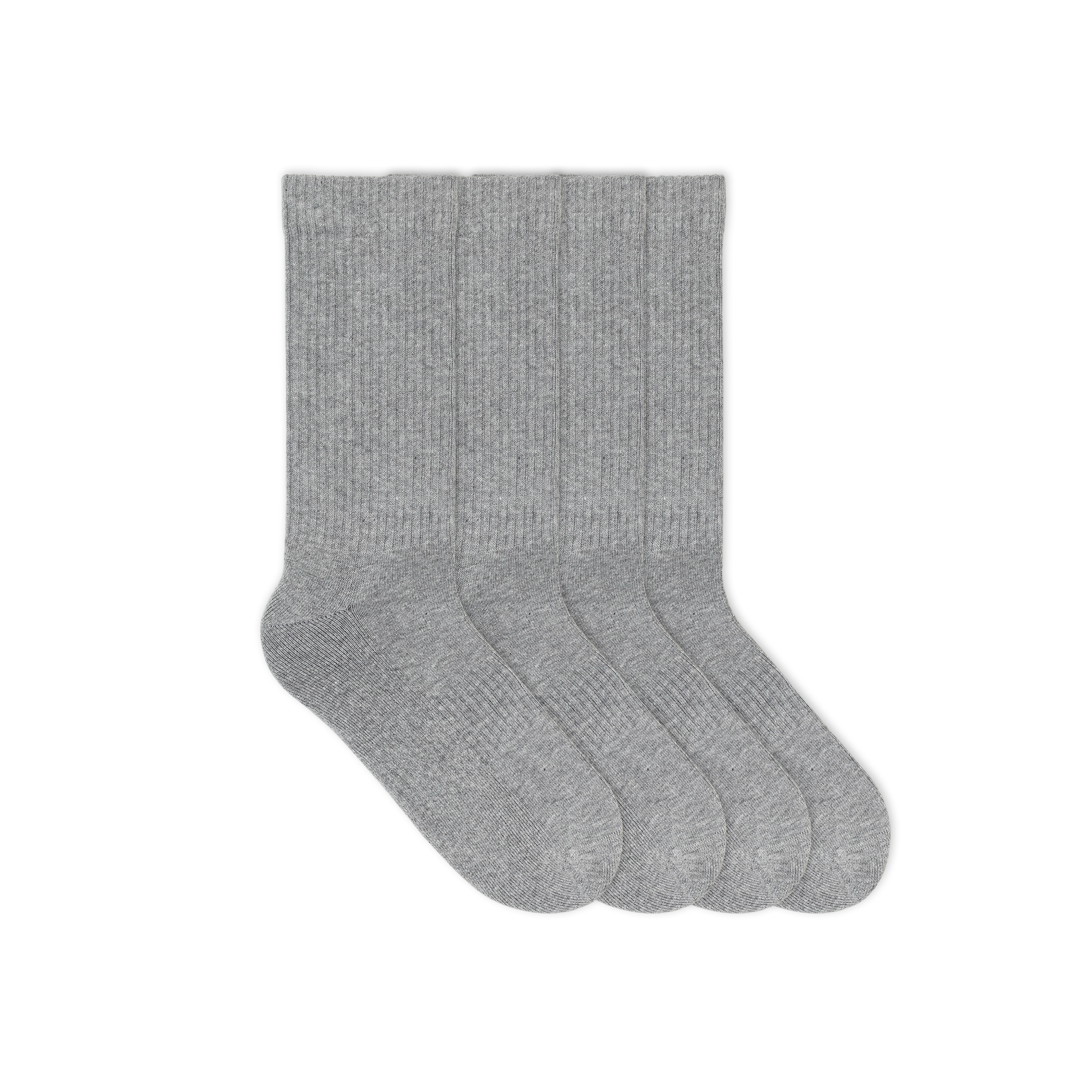 graue tennis socken - 4er set sport socken bio socken