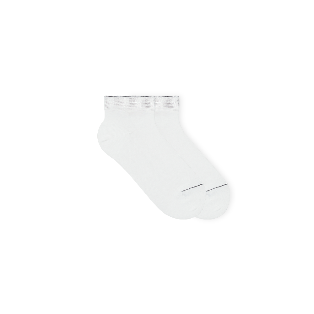 sneaker socken weiß - ankle socks white basics sport socks