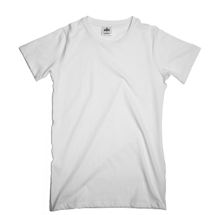3x Basic Shirt - weiß