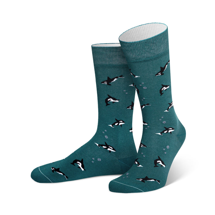 6er Sockenbox mit Tiermotiven | Arktische Socken aus Bio-Baumwolle