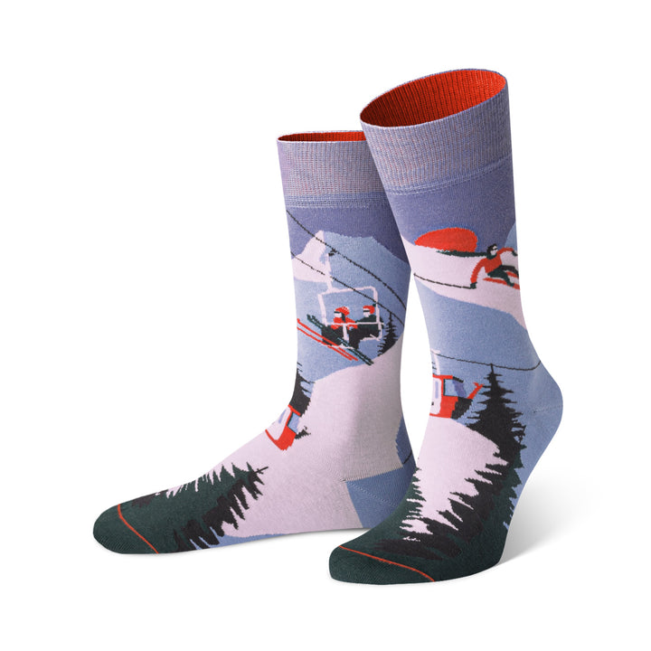6er Sockenbox im Weihnachtsdesign | Festliche Socken aus Bio-Baumwolle