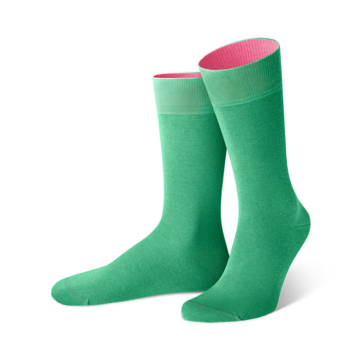 3er Box Herren: Einfarbige Bio-Socken "Mambo"